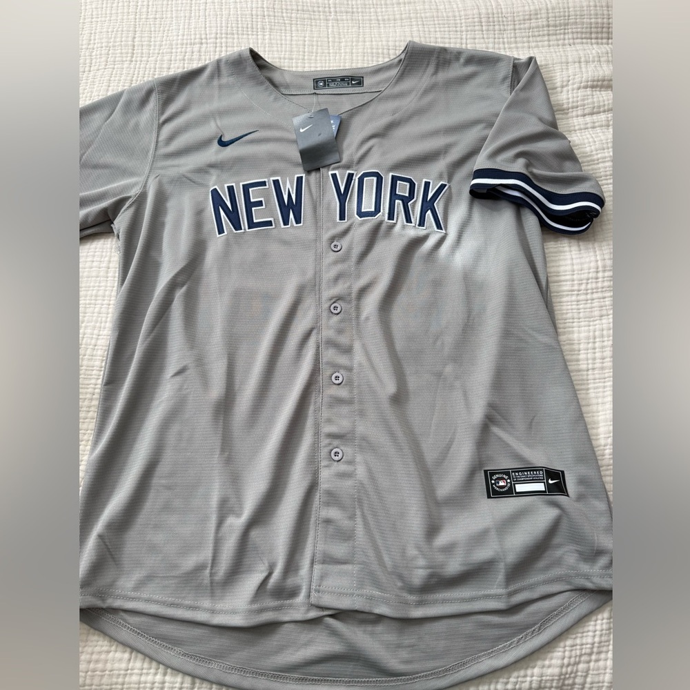 Nike Gray New York Jersey